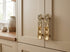 Handcrafted Brass Cabinet Pull - Textured Organic Design | Modern Farmhouse Hardware
