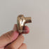Antique Brass Mushroom Knob For Cabinet