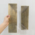 Handcrafted Solid Brass Grooved Door Pulls – Geometric Design