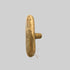 Handcrafted Solid Brass Oval Handle