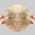 Handcrafted Unlacquered Brass Half-Moon Door Handle
