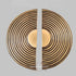 Solid Brass Circular Split Handles