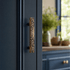 Solid Brass Sculptural Cabinet Handle